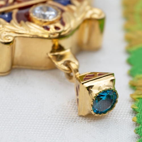 2.10.0657лп-18/155лп-М Крест наперсный латунный в позолоте фото 4 2.10.0657лп-18/155лп-М Крест наперсный латунный в позолоте фото 4