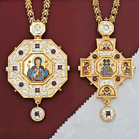 2.7.1593лп-28/41лп-К Архиерейский комплект наперсный