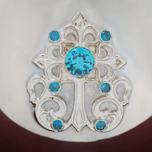 2.7.0829л-5 Чайник для теплоты латунный с ручкой фото 6