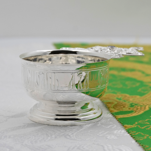 2.7.0848л-К/728л Набор для архиерейской запивки латунный с фиолетовыми камнями в серебрении фото 8 2.7.0848л-К/728л Набор для архиерейской запивки латунный с фиолетовыми камнями в серебрении фото 8