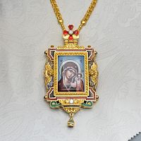 2.7.2708лпэ-2/153лп Панагия в позолоте