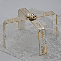 2.7.1900лф Звездица с фрагментарной позолотой