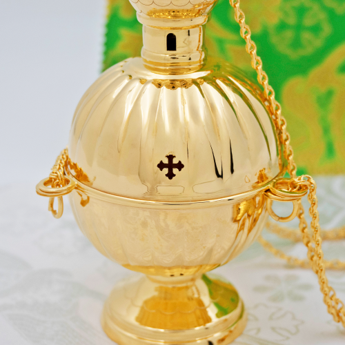 2.7.2997лп Кадило латунное в позолоте фото 5 2.7.2997лп Кадило латунное в позолоте фото 5