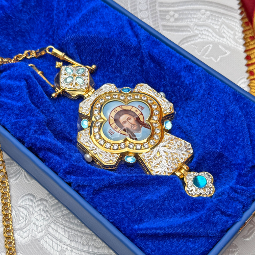 2.10.0417лп-2/1лп Крест наперсный в позолоте фото 7 2.10.0417лп-2/1лп Крест наперсный в позолоте фото 7