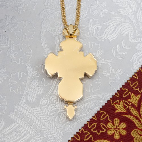 2.10.0646лп-11/1лп Крест наперсный в позолоте фото 4