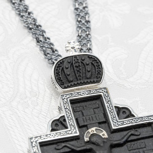 2.10.0252лр-13/63лр Крест наперсный с деревянным Распятием фото 2