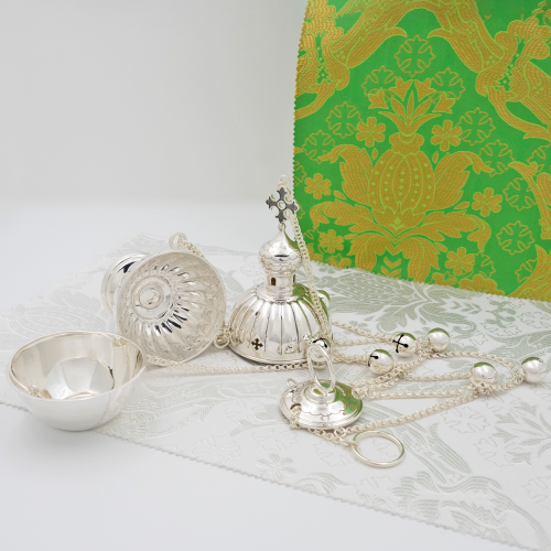 2.7.2997лр Кадило латунное с патинированием в серебрении фото 9 2.7.2997лр Кадило латунное с патинированием в серебрении фото 9