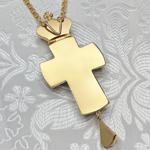 2.10.0464лпэ-2/1лп Крест наперсный в позолоте фото 5 2.10.0464лпэ-2/1лп Крест наперсный в позолоте фото 5