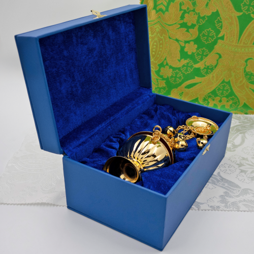 2.7.2997лп Кадило латунное в позолоте фото 2 2.7.2997лп Кадило латунное в позолоте фото 2