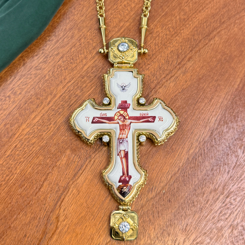 2.10.0381лп-2/64лп Крест наперсный в позолоте 2.10.0381лп-2/64лп Крест наперсный в позолоте