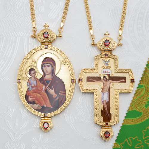 2.7.1693лп-2/1лп-К Архиерейский наперсный комплект 2.7.1693лп-2/1лп-К Архиерейский наперсный комплект