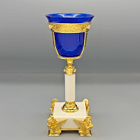 2.7.2664лпч Лампада в позолоте с акриловой ножкой