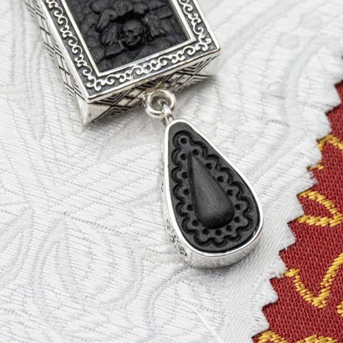 2.10.0252лр-13/63лр Крест наперсный с деревянным Распятием фото 5