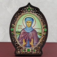 2.78.09047л Икона настольная - образ преподобной Фотинии Палестинской