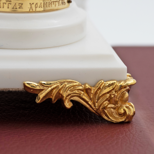 2.13.0282лпч-159 Визитница латунная в позолоте «Ангел Хранитель» фото 2 2.13.0282лпч-159 Визитница латунная в позолоте «Ангел Хранитель» фото 2