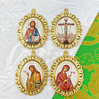 2.7.2685лп-К Набор икон на митру