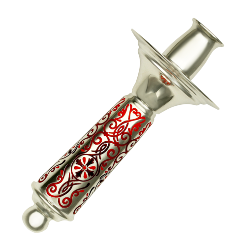 2.7.0747л Подсвечник латунный с травлением фото 5