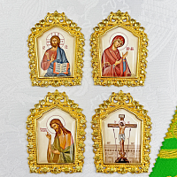 2.7.0438лп-К Набор икон на митру