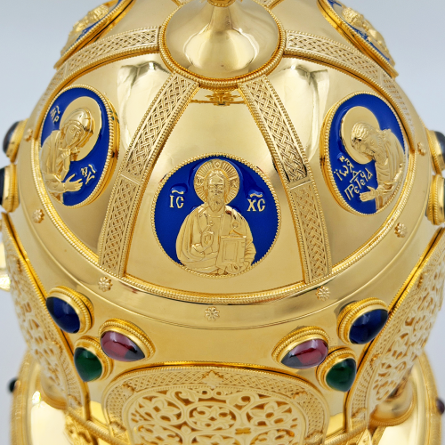 2.7.2994лпэ фото 5 2.7.2994лпэ Дарохранительница латунная в позолоте купить фото 5