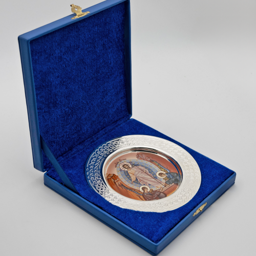 2.13.0242л-11 Тарелочка сувенирная с иконой «Воскресение Христово» фото 4 2.13.0242л-11 Тарелочка сувенирная с иконой «Воскресение Христово» фото 4