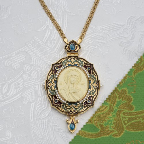 2.7.2620лп-11/1лп-К-М Архиерейский наперсный комплект в позолоте фото 2 2.7.2620лп-11/1лп-К-М Архиерейский наперсный комплект в позолоте фото 2