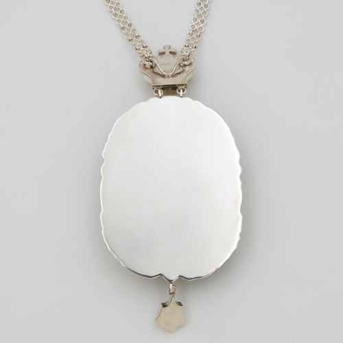 М7.7.0131н-14/63 (Панагия с цепью) (Серебро 925) фото 6