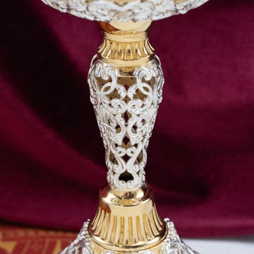 2.7.1708лп-2-К/7 Евхаристический набор на 1л с мельхиоровой чашей фото 9