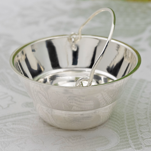 2.7.1945лэ Кадило латунное с эмалью в серебрении фото 7