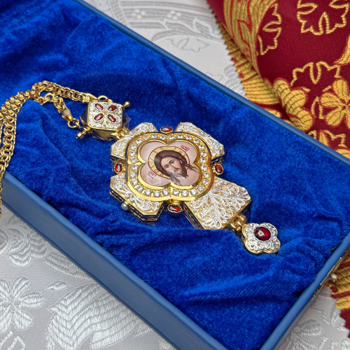 2.10.0417лп-2/1лп Крест наперсный в позолоте фото 2 2.10.0417лп-2/1лп Крест наперсный в позолоте фото 2