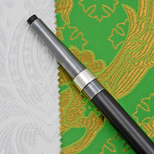 2.7.2980лр Посох латунный с патинированием в серебрении фото 4