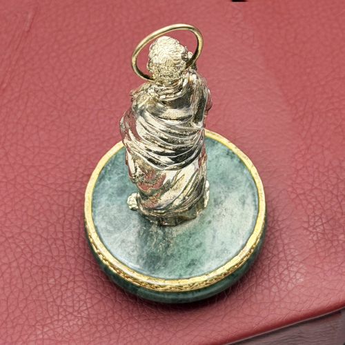 2.13.0070лп Скульптура латунная Св. Апостол Петр в позолоте фото 5 2.13.0070лп Скульптура латунная Св. Апостол Петр в позолоте фото 5