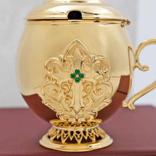 2.7.0684лп Ладанница латунная в позолоте фото 5 2.7.0684лп Ладанница латунная в позолоте фото 5