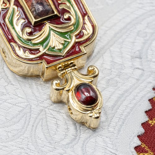 2.10.0646лп-2/1лп-М Крест наперсный в позолоте фото 5