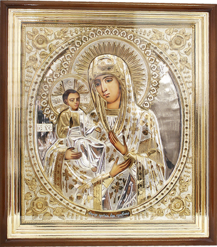 2.14.0179лф Икона настенная - Богородица Троеручица