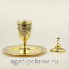 ( 2.7.1433лпр )( Елейница )( Юв. Сплав ) (с фиолетовыми камнями)