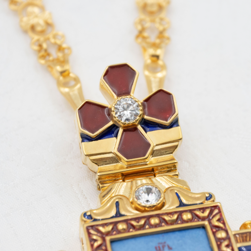 2.10.0657лп-18/155лп-М Крест наперсный латунный в позолоте фото 5 2.10.0657лп-18/155лп-М Крест наперсный латунный в позолоте фото 5