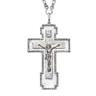 2.10.0008/10 Крест иерейский с цепью 2.7.0210