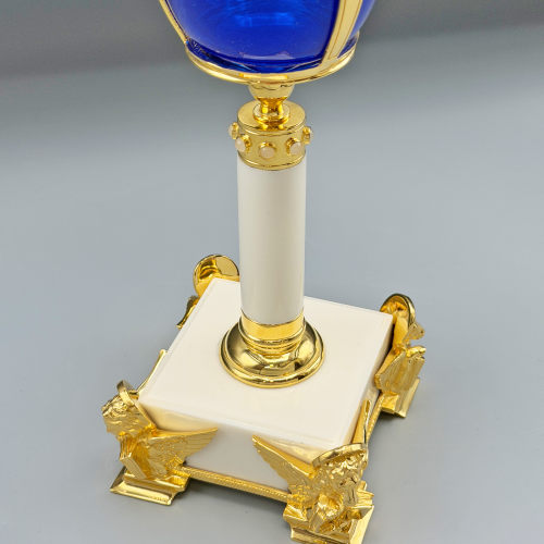 2.7.2664лпч Лампада в позолоте с акриловой ножкой фото 3