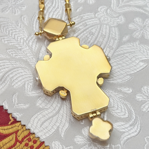 2.10.0417лп-2/1лп Крест наперсный в позолоте фото 6 2.10.0417лп-2/1лп Крест наперсный в позолоте фото 6