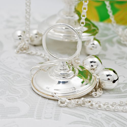 2.7.1097л Кадило латунное в серебрении фото 2 2.7.1097л Кадило латунное в серебрении фото 2