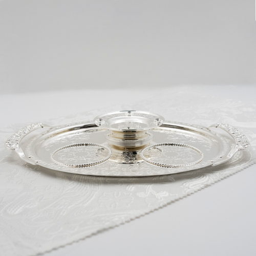 2.7.1303л-К Набор для архиерейской запивки латунный с фиолетовыми камнями в серебрении фото 2 2.7.1303л-К Набор для архиерейской запивки латунный с фиолетовыми камнями в серебрении фото 2