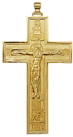 2.10.0192лп крест латунный в позолоте