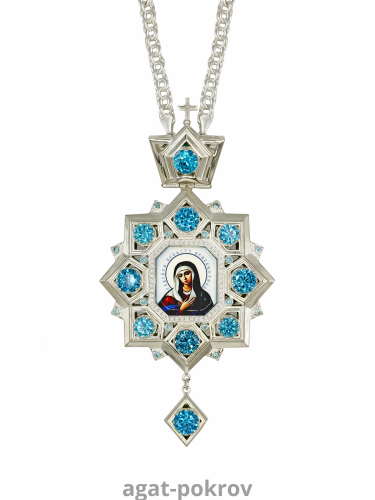 2.7.1547л-2/113л Панагия с цепью (Юв. сплав)