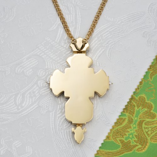 2.7.2620лп-11/1лп-К-М Архиерейский наперсный комплект в позолоте фото 13 2.7.2620лп-11/1лп-К-М Архиерейский наперсный комплект в позолоте фото 13