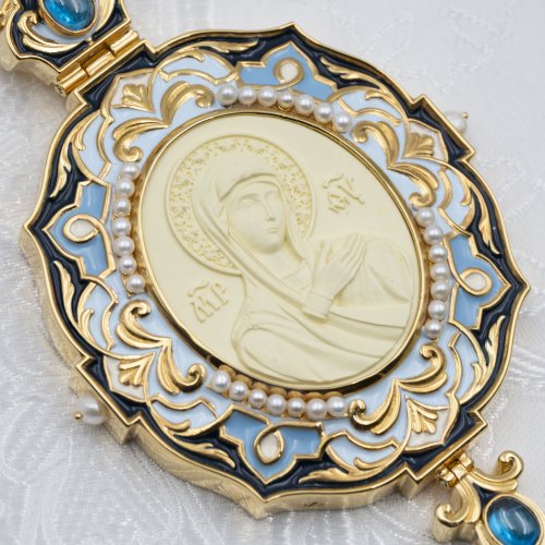 2.7.2620лп-11/1лп-К-М Архиерейский наперсный комплект в позолоте фото 4 2.7.2620лп-11/1лп-К-М Архиерейский наперсный комплект в позолоте фото 4