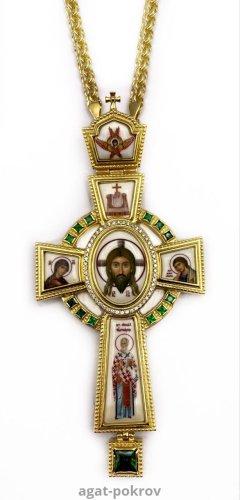 2.10.0400лп-2/1лп Крест наперсный в позолоте 2.10.0400лп-2/1лп Крест наперсный в позолоте