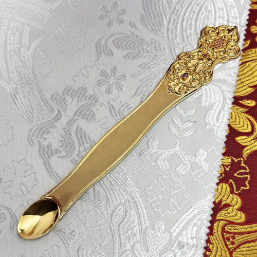 2.7.0198лп Лжица латунная в позолоте 2.7.0198лп Лжица латунная в позолоте