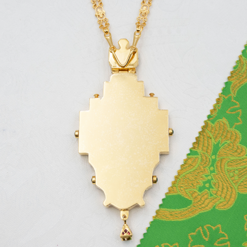 2.10.0657лп-18/155лп-М Крест наперсный латунный в позолоте фото 2 2.10.0657лп-18/155лп-М Крест наперсный латунный в позолоте фото 2