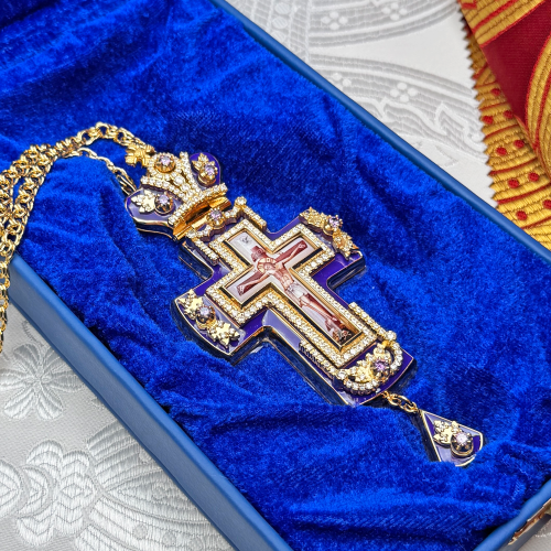 2.10.0464лпэ-2/1лп Крест наперсный в позолоте фото 6 2.10.0464лпэ-2/1лп Крест наперсный в позолоте фото 6