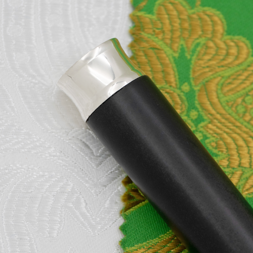 2.7.2980лр Посох латунный с патинированием в серебрении фото 3